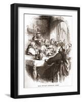 Henry Wadsworth Longfellow 's-John Gilbert-Framed Giclee Print