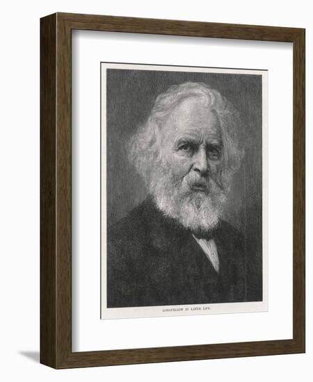 Henry Wadsworth Longfellow-null-Framed Art Print