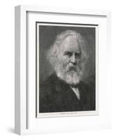 Henry Wadsworth Longfellow-null-Framed Art Print