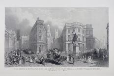 Bank of England, Threadneedle Street, London, (1840)-Henry Wallis-Giclee Print