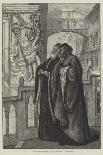 After the Trial, Antonio Receiving the Congratulations of His Friends, Merchant of Venice-Henry Wallis-Giclee Print