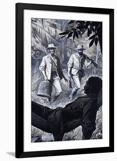 Henry Walter Bates and Alfred Russel Wallace-Severino Baraldi-Framed Giclee Print