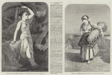 The Song of the Georgian Maiden, (Pencil, W/C, Gouache and Bodycolour on Paper)-Henry Warren-Giclee Print