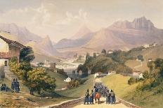 Carlist Fort El Parque with Fuentarabia and Mouth of the Bidassoa, 1838-Henry Wilkinson-Giclee Print