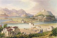 Carlist Fort El Parque with Fuentarabia and Mouth of the Bidassoa, 1838-Henry Wilkinson-Framed Giclee Print