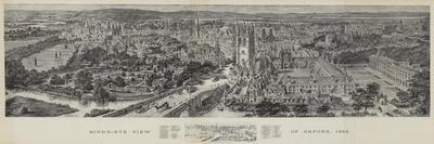 A Bird's Eye View of the West End of London-Henry William Brewer-Giclee Print