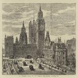 St Stephen's Club, on the Victoria Embankment, Westminster-Henry William Brewer-Giclee Print