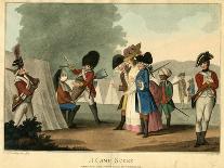 A Camp Scene, 1794-Henry William Bunbury-Framed Giclee Print