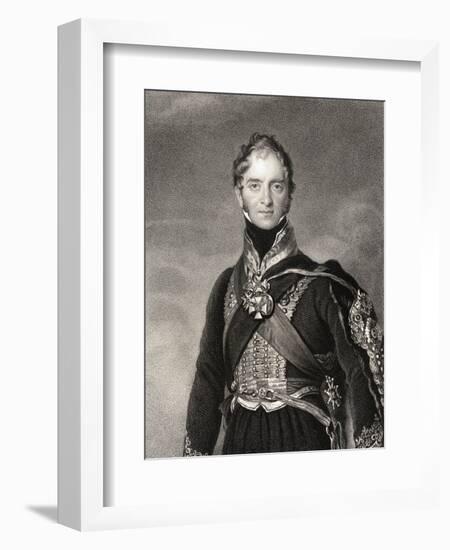 Henry William Paget, 1st Marquess of Anglesey, Engraved by Samuel Freeman-Thomas Lawrence-Framed Giclee Print