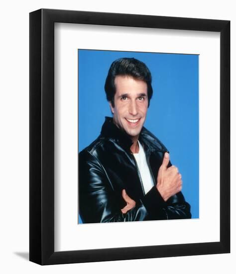 Henry Winkler, Happy Days (1974)-null-Framed Photo