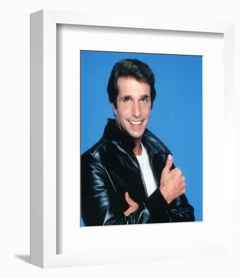 Henry Winkler, Happy Days (1974)-null-Framed Photo