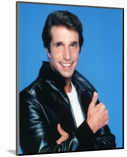 Henry Winkler, Happy Days (1974)-null-Mounted Photo