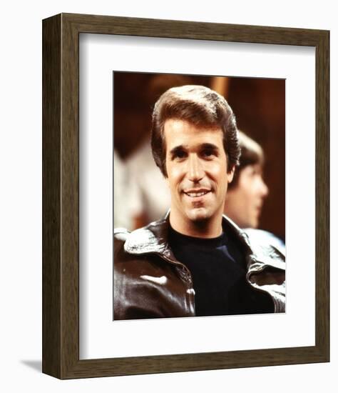 Henry Winkler, Happy Days (1974)-null-Framed Photo