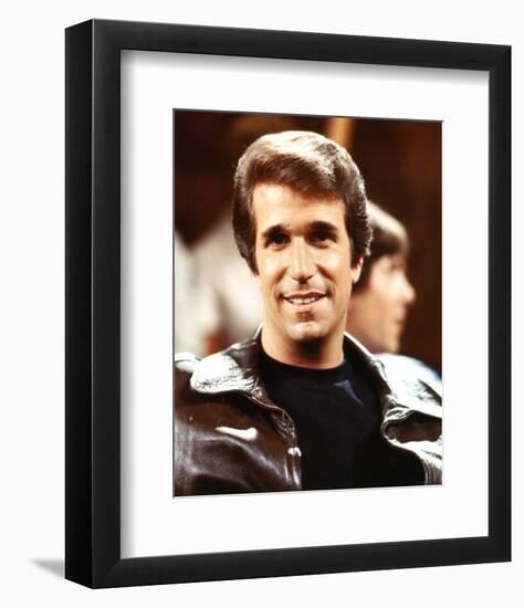 Henry Winkler, Happy Days (1974)-null-Framed Photo