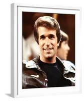 Henry Winkler, Happy Days (1974)-null-Framed Photo