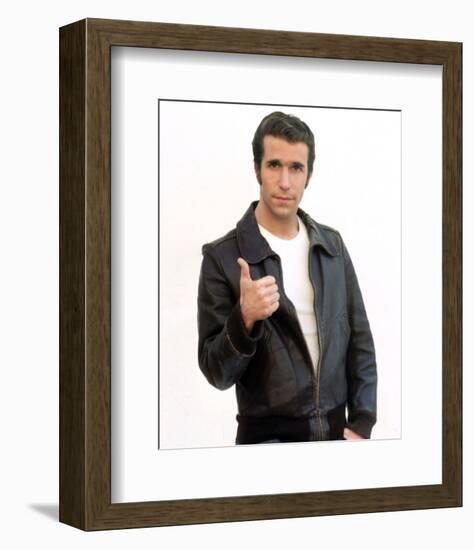 Henry Winkler - Happy Days-null-Framed Photo