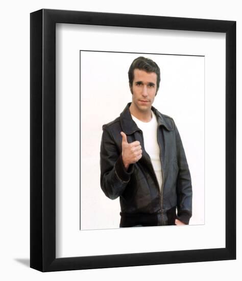 Henry Winkler - Happy Days-null-Framed Photo