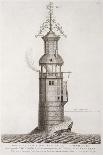 Edystone Lighthouse-Henry Winstanley-Stretched Canvas