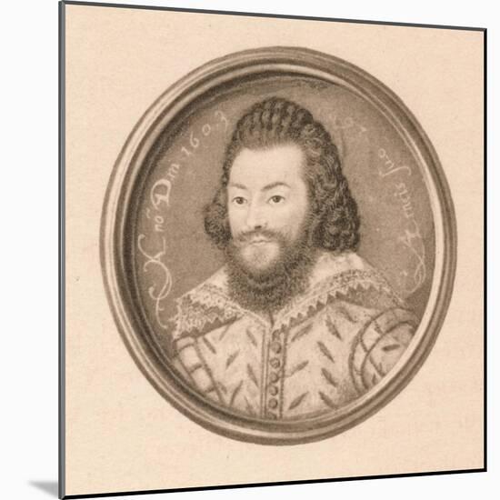 'Henry Wriothesley, Earl of Southampton', c16th century, (1904)-Nicholas Hilliard-Mounted Giclee Print