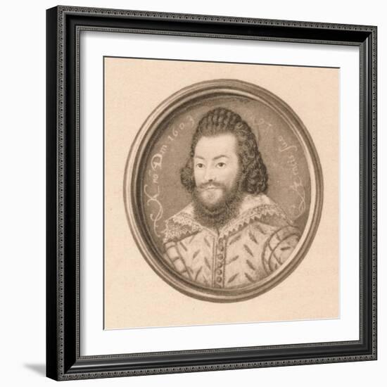 'Henry Wriothesley, Earl of Southampton', c16th century, (1904)-Nicholas Hilliard-Framed Giclee Print