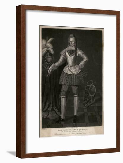 Henry Wriothesley-R. Dunkerton-Framed Art Print