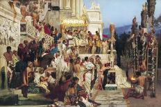 Leading Light of Christianity, Nero's Torches, 1882-Henryk Siemieradzki-Mounted Giclee Print