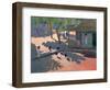 Hens and Chickens, Cuba, 1997-Andrew Macara-Framed Giclee Print