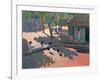 Hens and Chickens, Cuba, 1997-Andrew Macara-Framed Giclee Print