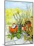 Hens and Pots, Lucy Redman Open Garden, 2000-Joan Thewsey-Mounted Giclee Print