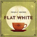 Finest Coffee - Flat White-Hens Teeth-Giclee Print