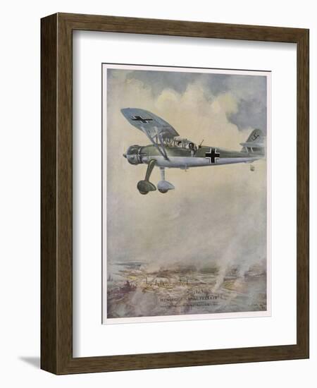 Henschel HS-162, WWII-null-Framed Art Print