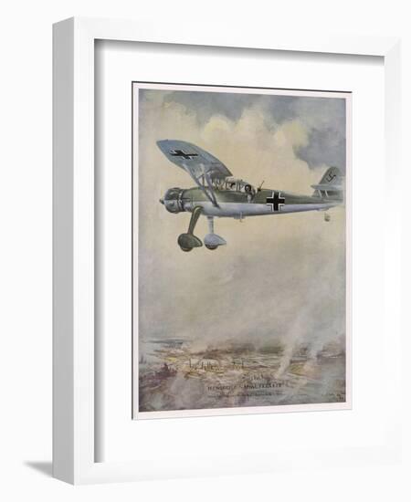 Henschel HS-162, WWII-null-Framed Art Print