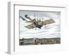 Henson and Stringfellow's 1843 Design for Steam-Powered Flying Machine, 1843-null-Framed Giclee Print