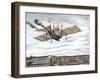 Henson and Stringfellow's 1843 Design for Steam-Powered Flying Machine, 1843-null-Framed Giclee Print