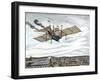 Henson and Stringfellow's 1843 Design for Steam-Powered Flying Machine, 1843-null-Framed Giclee Print