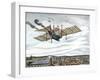 Henson and Stringfellow's 1843 Design for Steam-Powered Flying Machine, 1843-null-Framed Giclee Print