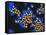 Hepatitis a Viruses, TEM-Dr. Linda Stannard-Framed Stretched Canvas