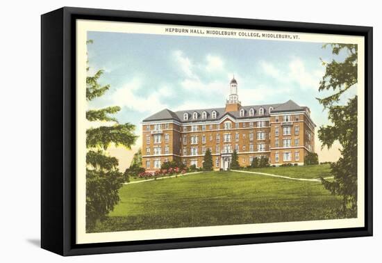 Hepburn Hall, Middlebury College, Middlebury, Vermont-null-Framed Stretched Canvas