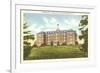 Hepburn Hall, Middlebury College, Middlebury, Vermont-null-Framed Art Print