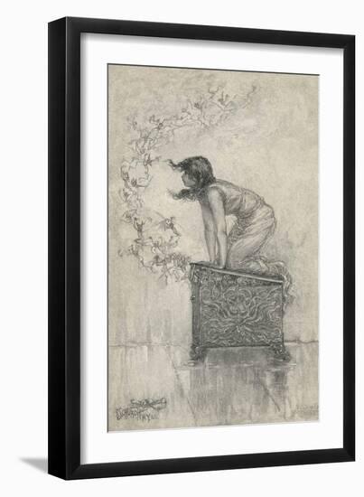Hephaistos Created Pandora on Zeus's Orders to Bring Ruin to Mankind-F.s. Church-Framed Photographic Print