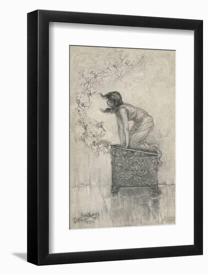 Hephaistos Created Pandora on Zeus's Orders to Bring Ruin to Mankind-F.s. Church-Framed Photographic Print