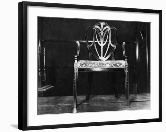 Hepplewhite Chair-null-Framed Photographic Print