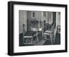 'Hepplewhite Mahogany Dining-Room Furniture', (1760-1770)', 1928-Unknown-Framed Photographic Print