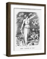 Her Baptism of Fire, 1871-Joseph Swain-Framed Giclee Print