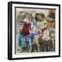 Her Blue Boots-Jodi Maas-Framed Giclee Print