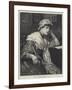 Her Considering Cap-Edward Frederick Brewtnall-Framed Giclee Print