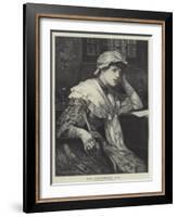 Her Considering Cap-Edward Frederick Brewtnall-Framed Giclee Print