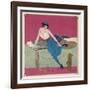 Her Dachshund is Proposing a Walk-Gerda Wegener-Framed Photographic Print