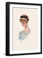 Her Eyes Were Made to Worship-Harrison Fisher-Framed Art Print