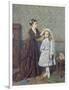 Her First Communion-George Goodwin Kilburne-Framed Giclee Print